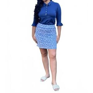 NEW ANA CLARE logan skort in kahuna